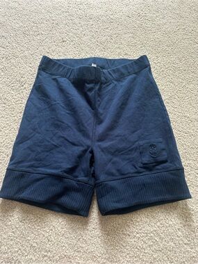 Free People Navy Knit Lounge Shorts